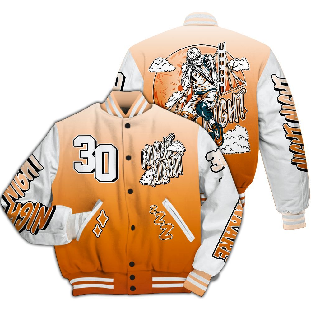 Varsity Jacket To Match Air Max One Block Down Churney - Seeya Skeleton All Over Print