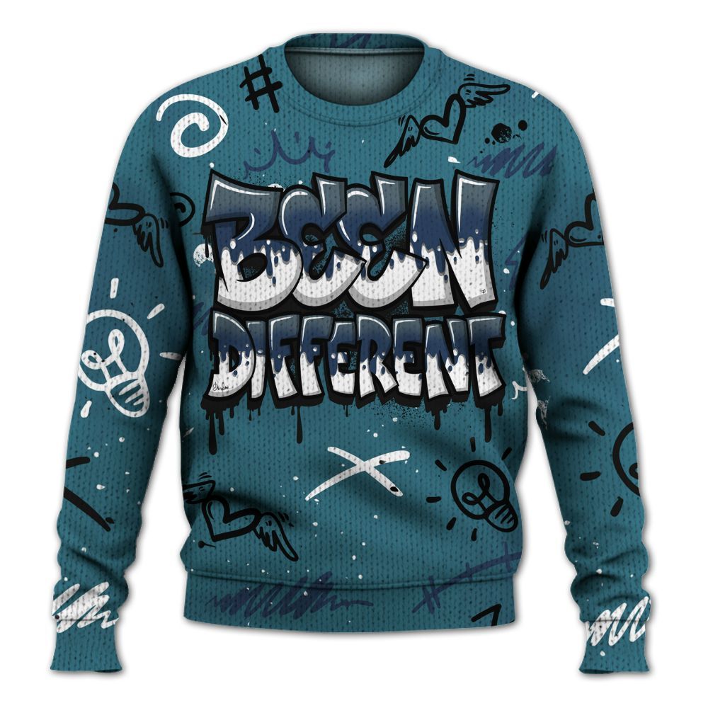 Knitted Sweater To Match Air Foamposite Kazuya Mishima - Drip Been Di2ferent