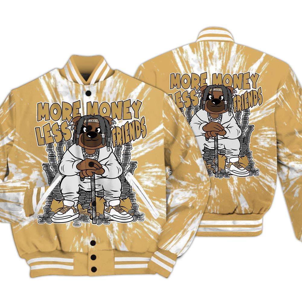 Varsity Jacket To Match Craft Paris 6s - More Moneys Bear Luxury Varsity Jacket Unisex