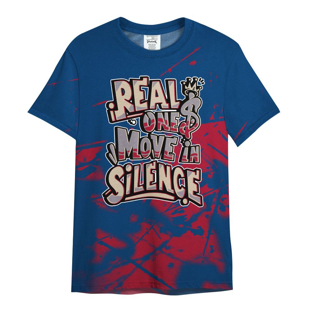 Shirt To Match Rare Air 4s - Ones Move In Silence Graphic All Over Print