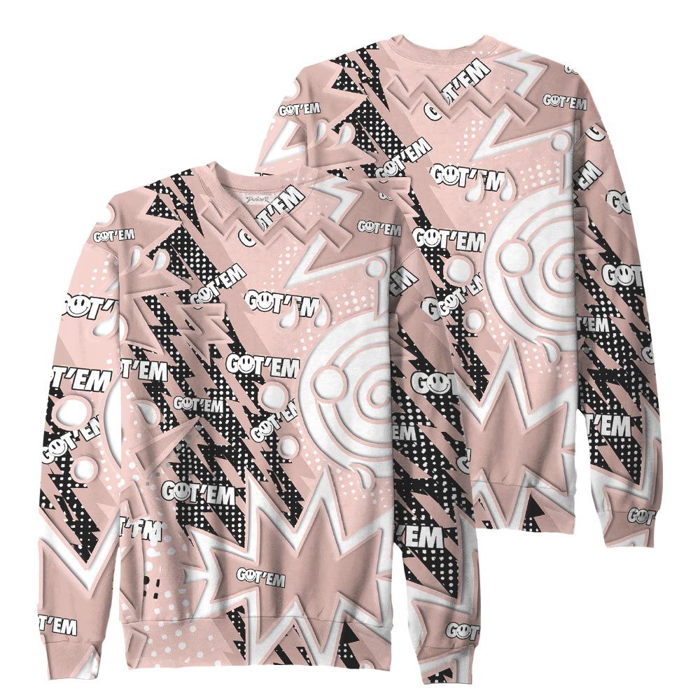 Sweatshirt To Match, Low Legend Pink 11s Sweatshirt, Retro Vintage 90s Sweatshirt Outfit 903 NCT