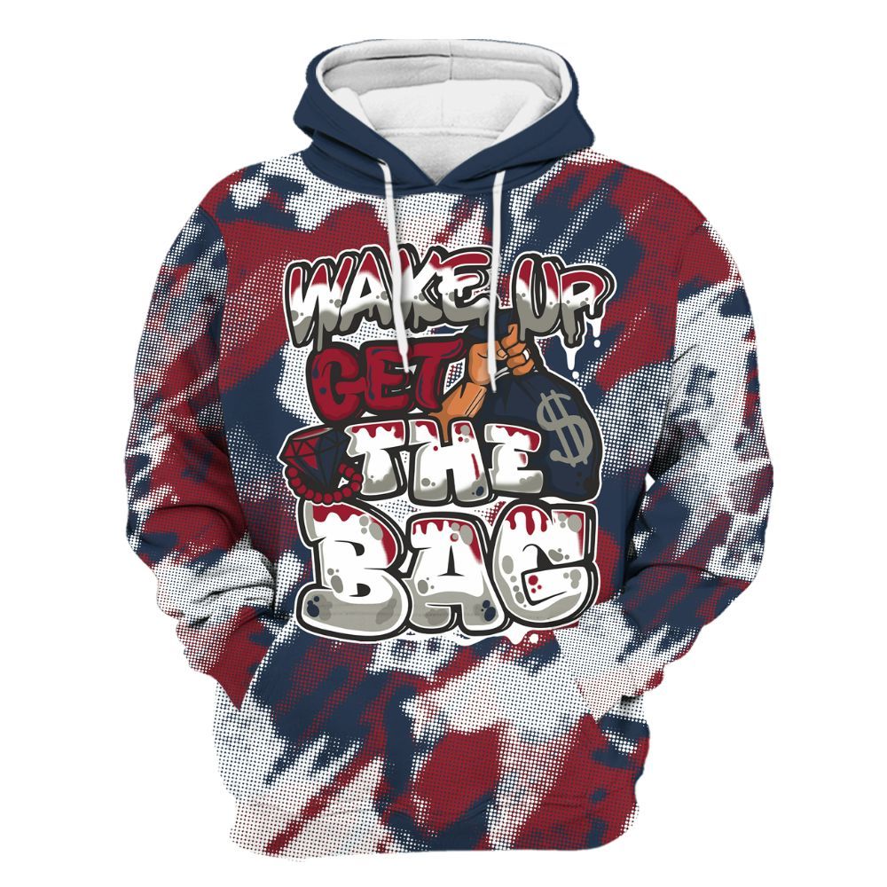 Hoodie To Match Navy Blue 2024 6s - Get More Bags Abstract All Over Print