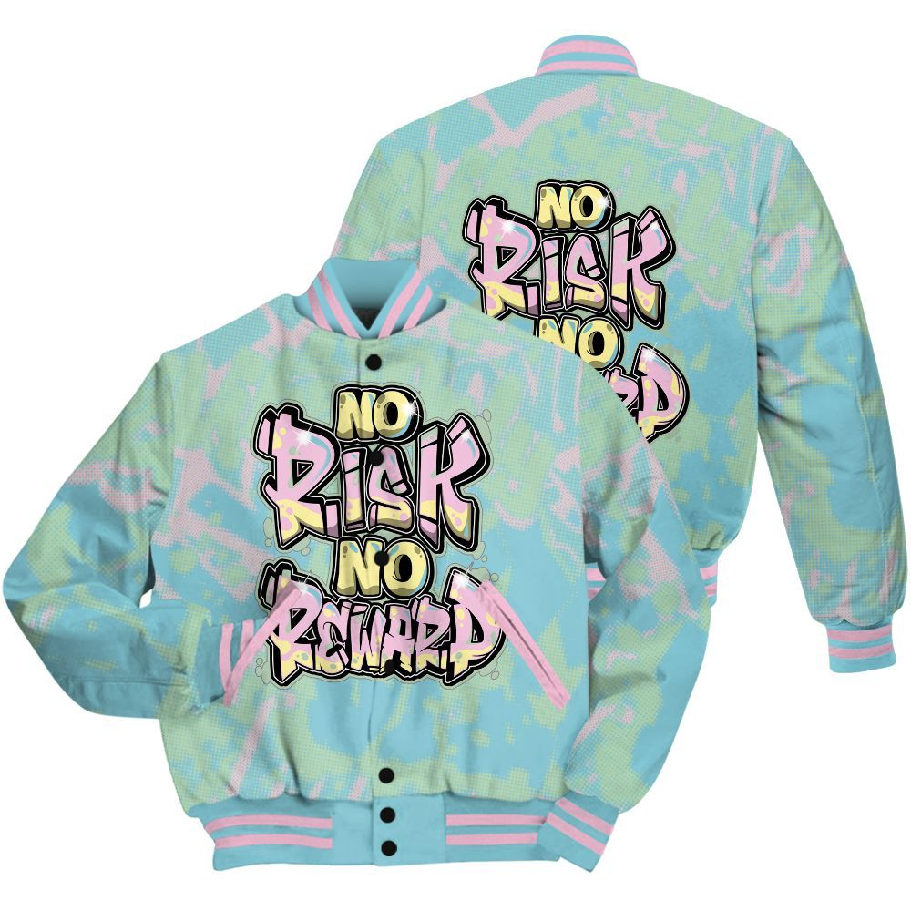 Varsity Jacket To Match SB Dunk Low Visty Shirt - No Risks No Reward Street All Over Print