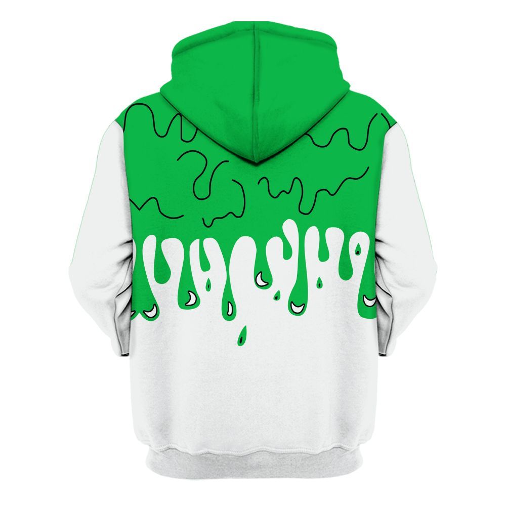 Hoodie To Match Lucky Green 5s - Snake Trust No One Drip All Over Print