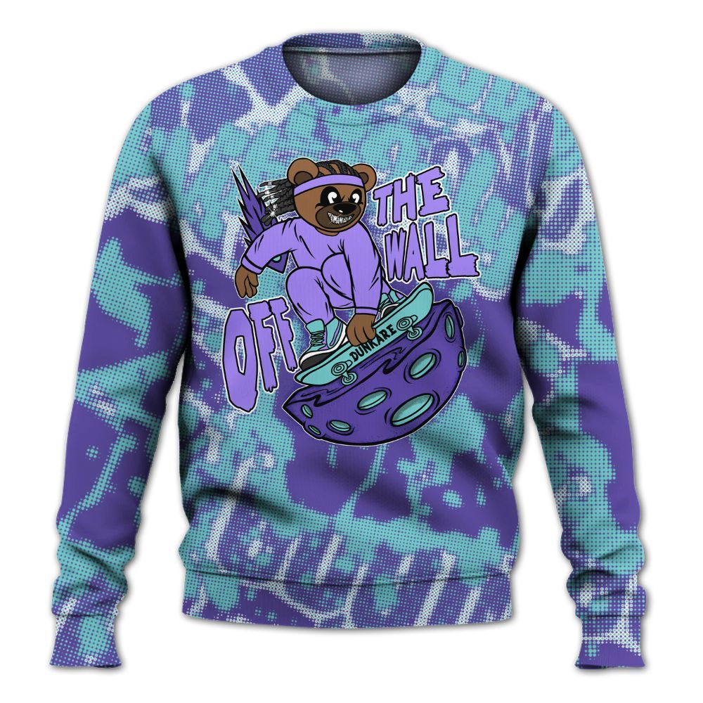 Sweatshirt To Match Low Hornets 1s - Quirky Bear Street All Over Print