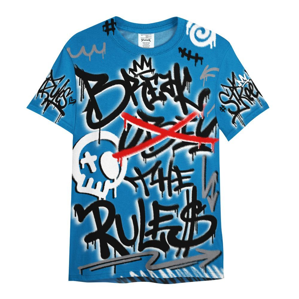 Shirt To Match Wizards 3s - Break Rules Streetwear All Over Print