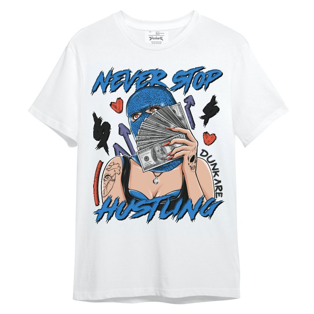 Shirt To Match Hi-Res Blue 700s - Hustling Unque Unisex Shirt