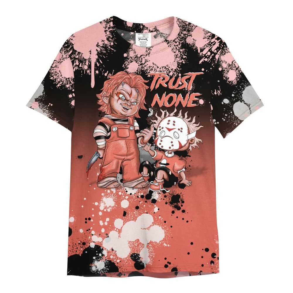 Shirt To Match Low OG PSG 1s - Trust No One Scary All Over Print