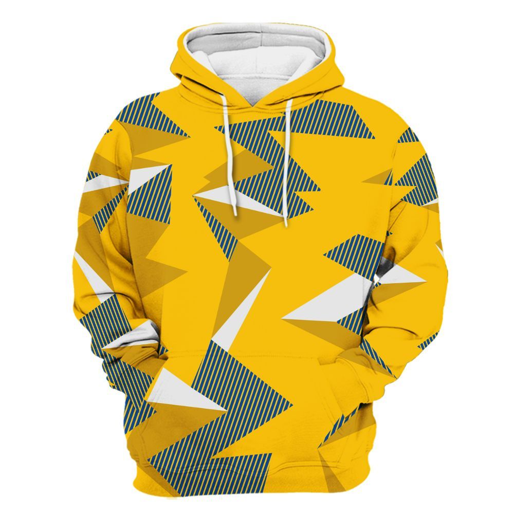 Hoodie To Match High Laney 1s - Geometric Camouflage Pattern All Over Print