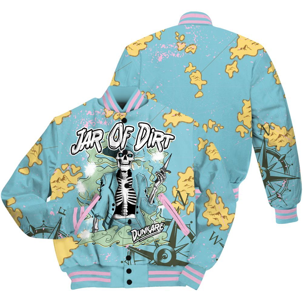 Varsity Jacket To Match SB Dunk Low Visty - Skeleton Jar Of Dirt Retro All Over Print