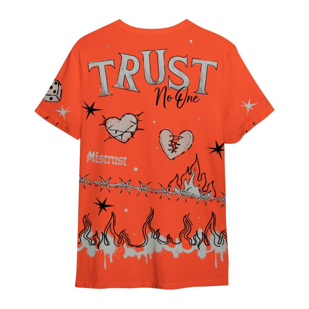 Shirt To Match Air Max 1 86 Cosmic Clay - Trust No One Snake-Bite Doodle Crayon All Over Print