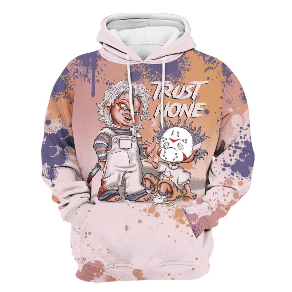 Hoodie To Match Book Sunrise 1s - Trust No One Scary All Over Print