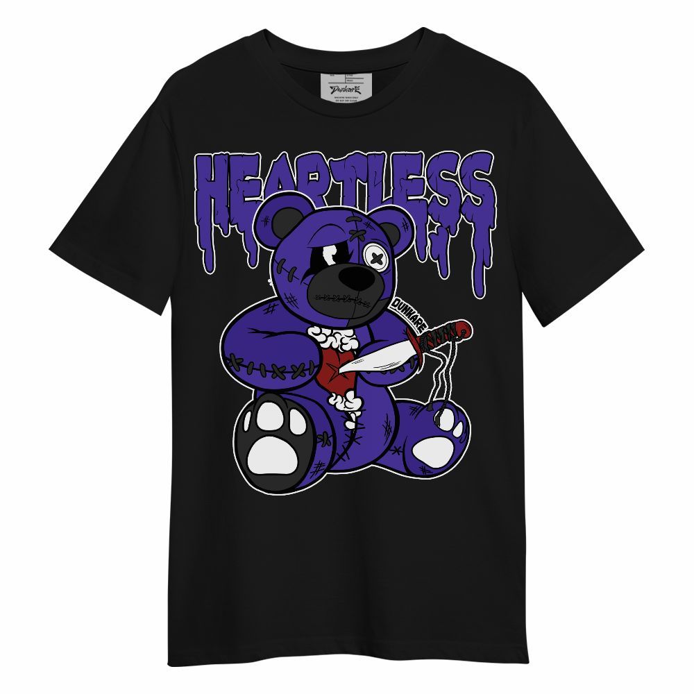 Shirt To Match Field Purple 12s - Heartless Bear Unisex Shirt