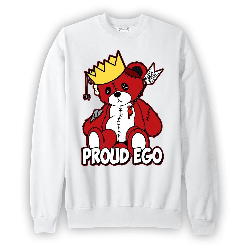 Sweatshirt To match Sweatshirt Ego Bear, Bred Reimagined 4s, To Match Sneaker Bred Reimagined 4s DNY