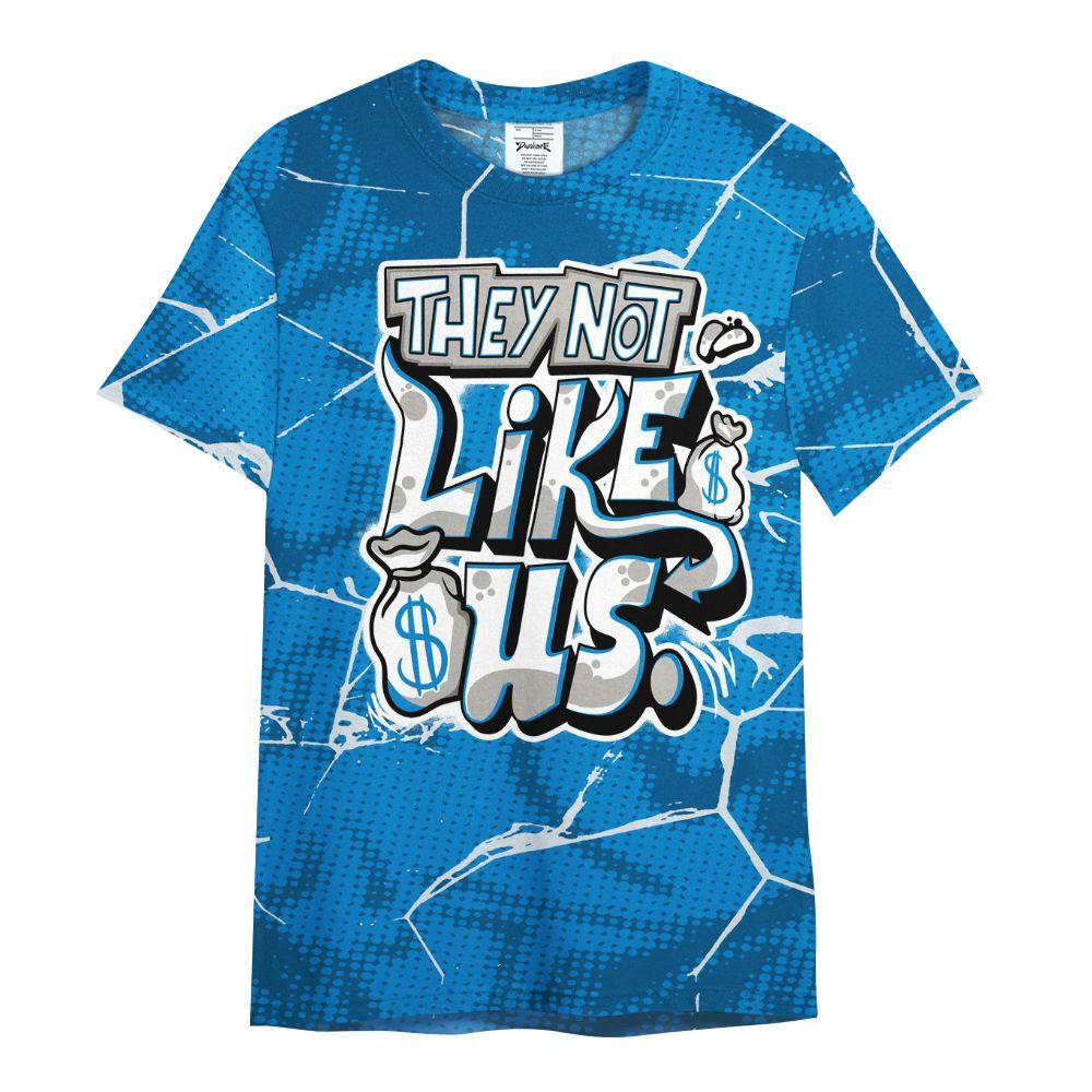 Shirt To Match Industrial Blue 4s - Dislike Us Graphic All Over Print