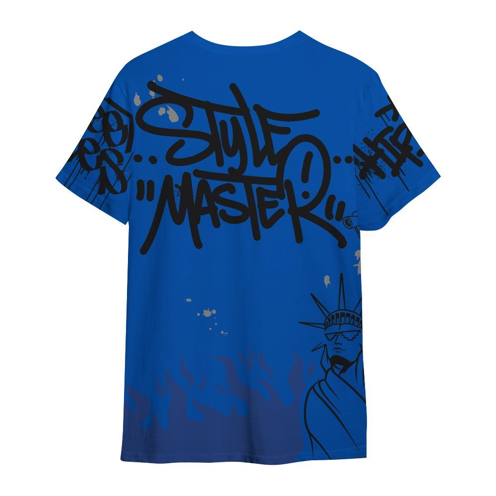 Shirt To Match Racer Blue 5s - Graphic Fck Around Find Out All Over Print