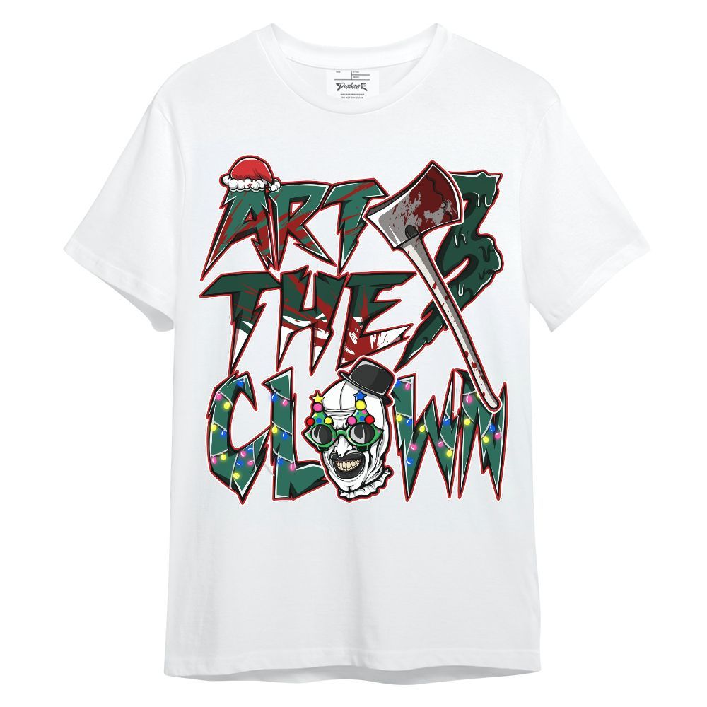 Shirt To Match Oxidized Green 4s - Art Clown Halloween Unisex Shirt