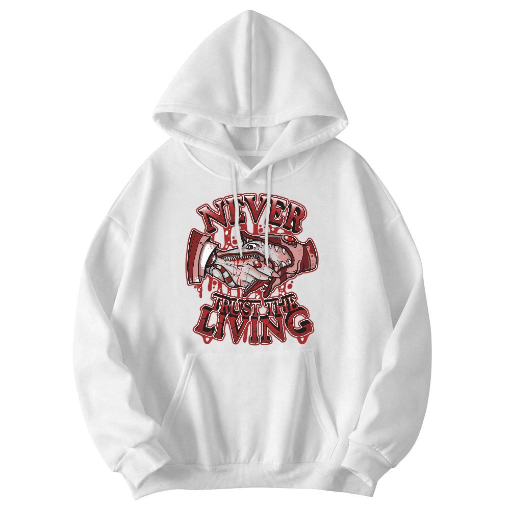 Sweatshirt To Match Red Taxi 12s - Never Trusting Living Halloween Graphic Graphic