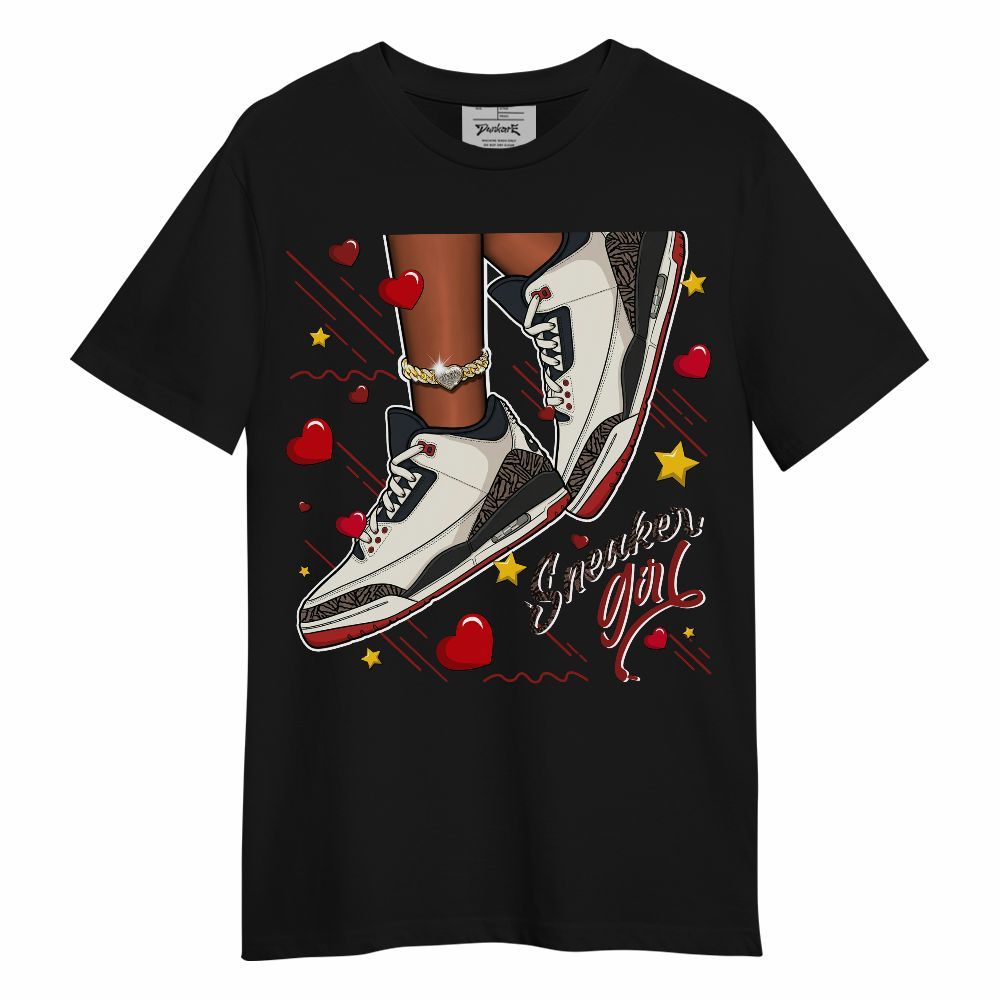 Shirt To Match World’s Best Dad 3s - SNEAKER Girl Heart Flying Graphic