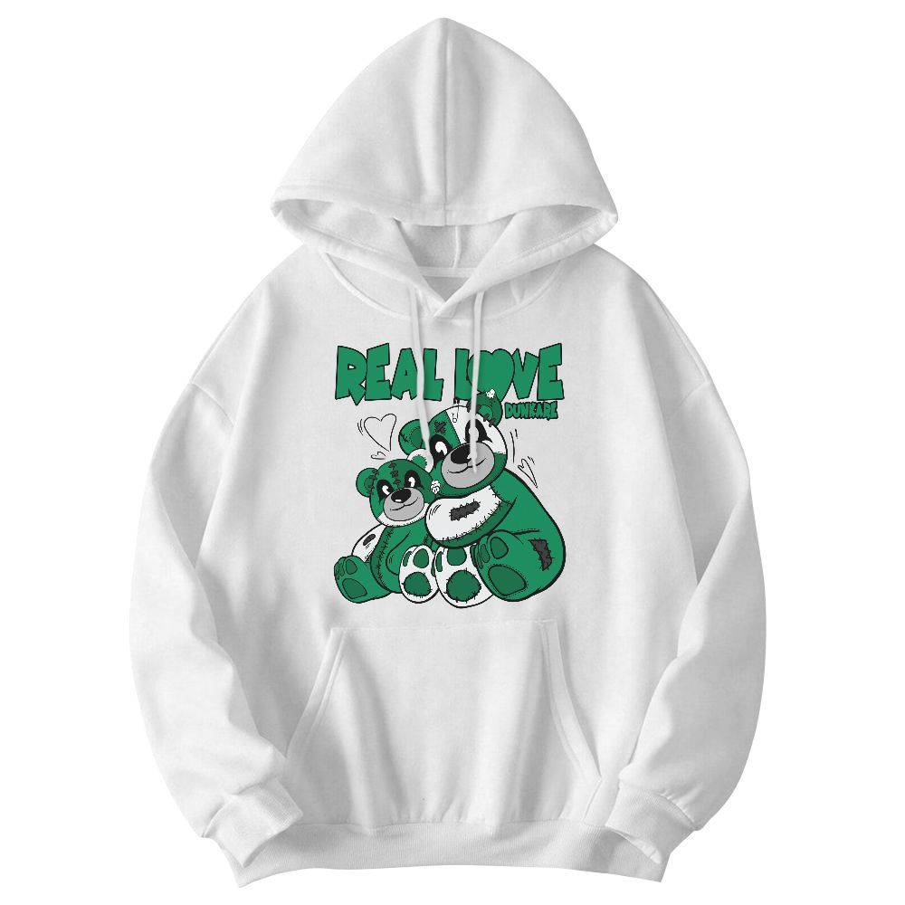 Sweatshirt To Match Mid Lucky Green 1s - Sincere Fondness Bear Graphic