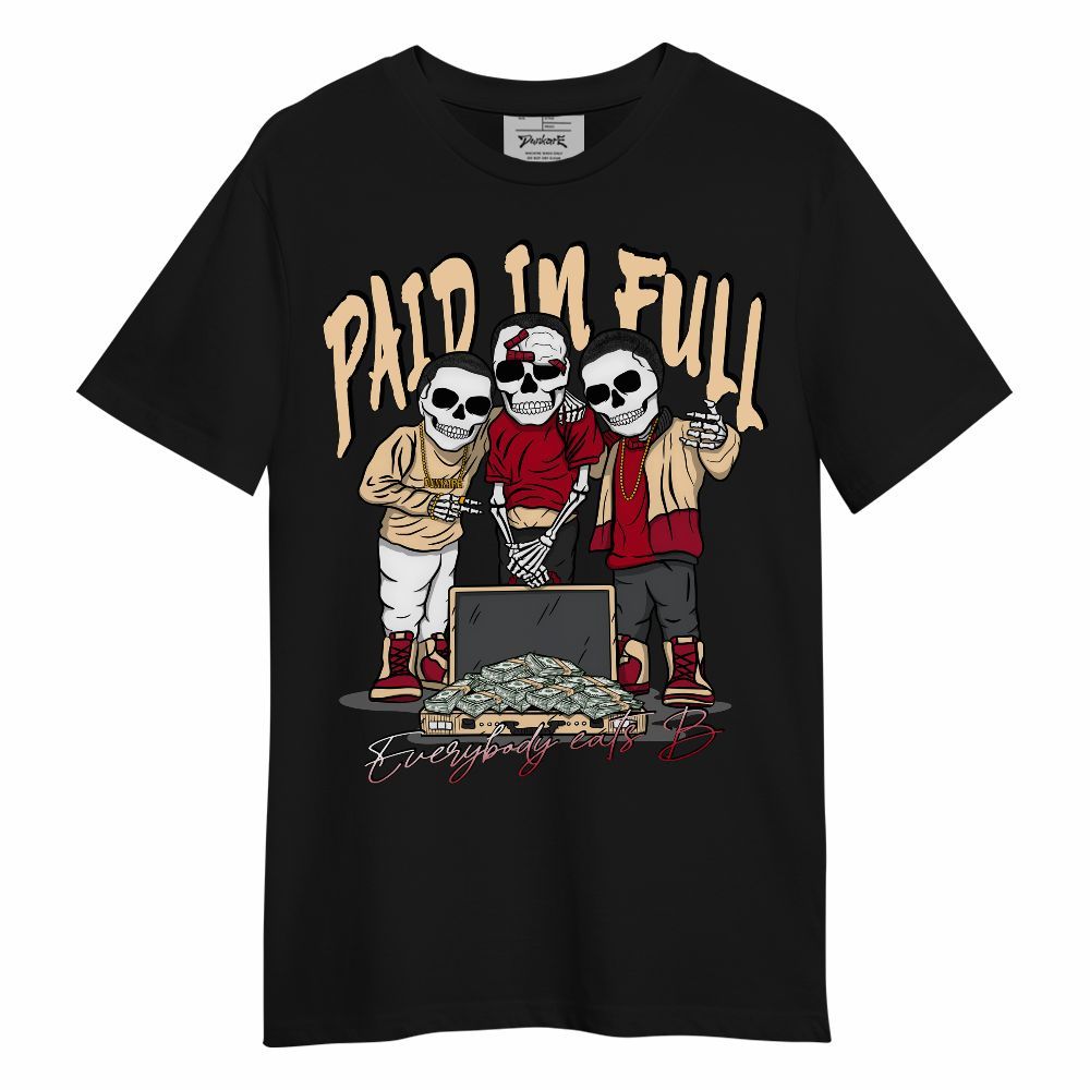 Shirt To Match Retro Pizza GS 4s - Everybody Paid In Graphic