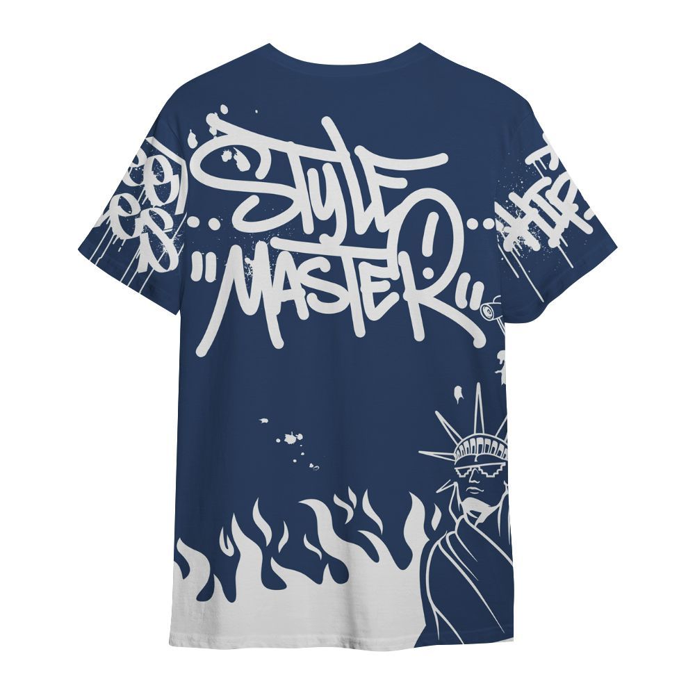 Shirt To Match Low 85 Metallic Blue 1s - Graphic Fck Around Find Out All Over Print