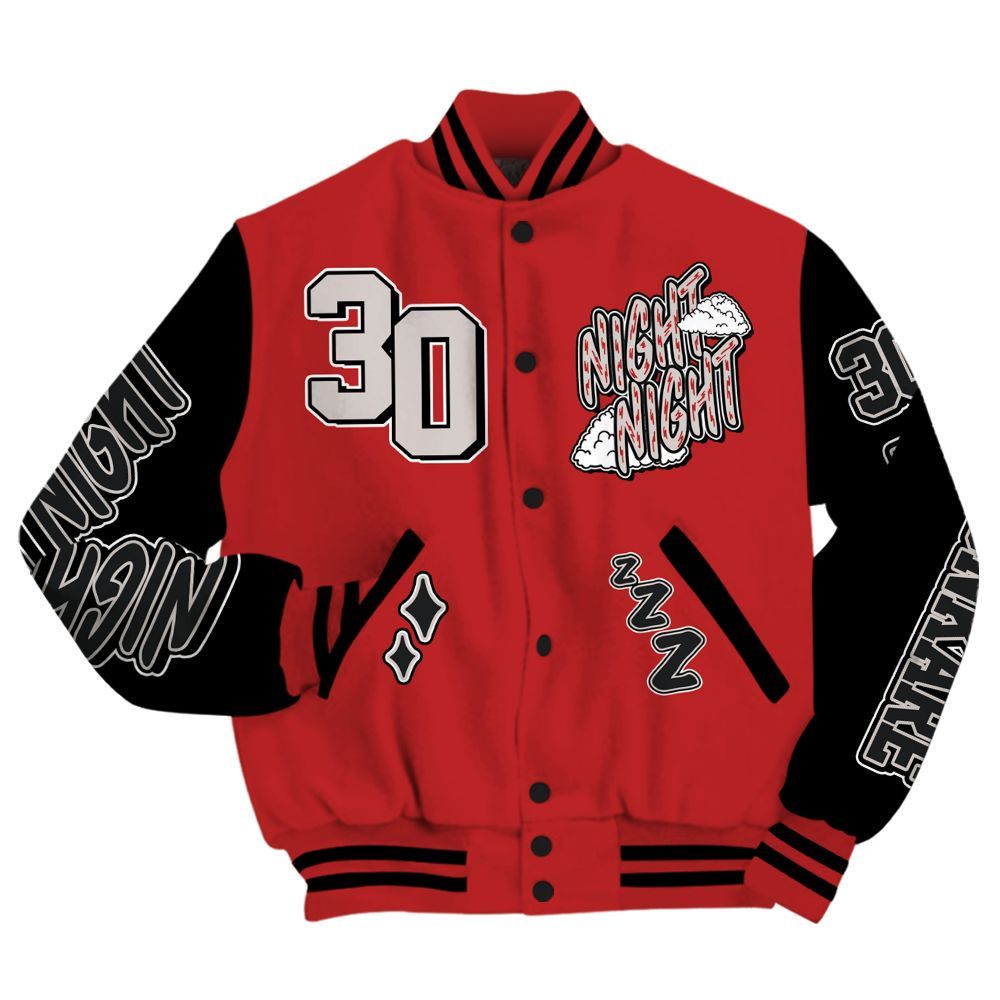 Varsity Jacket To Match Kobe 9 Elite Christmas - Seeya Skeleton All Over Print