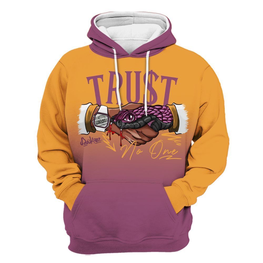 Hoodie To Match High OG Brotherhood 1s - Snake Trust No One Drip All Over Print