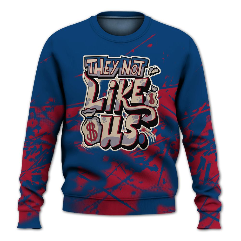 Sweatshirt To Match Rare Air 4s - Dislike Us Graphic All Over Print