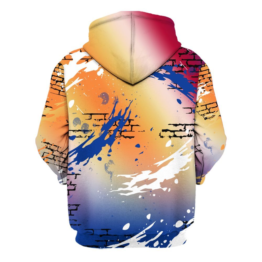 Hoodie To Match Air Griffey Max Los Angeles 1s - Values Of Loyalty Drip All Over Print