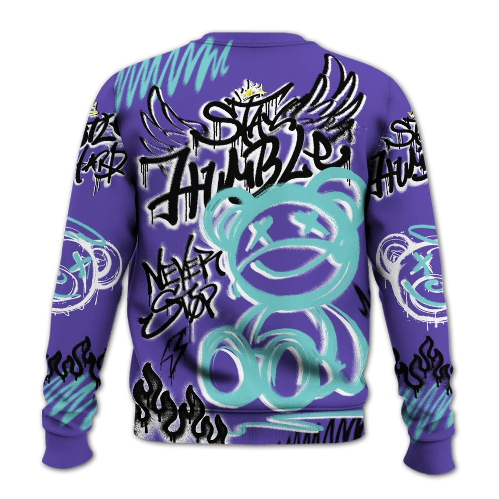 Sweatshirt To Match Low Hornets 1s - Humble Drip Streetwear Graffity All Over Print
