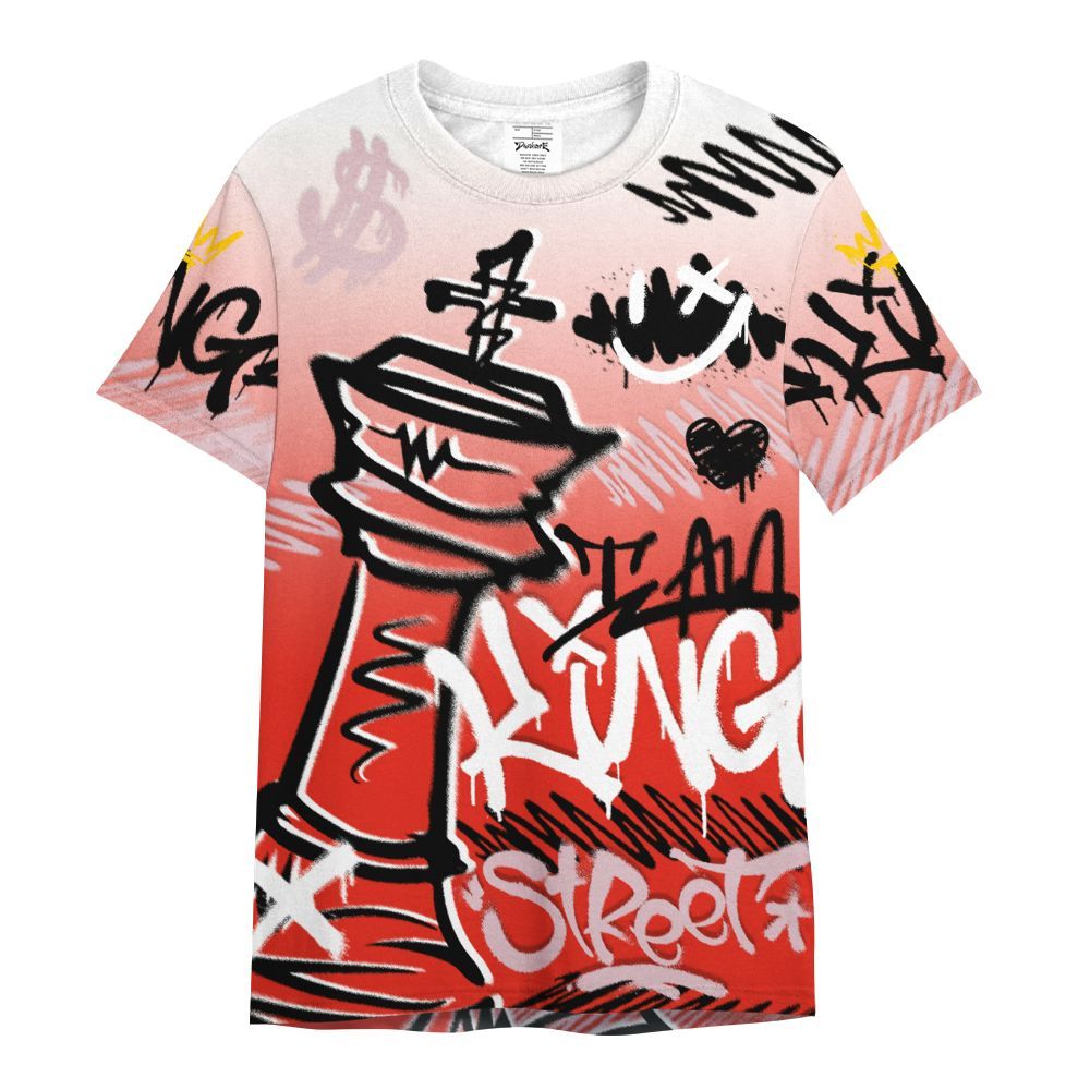 Shirt To Match Air Force 1 Low GS Valentine's Day - Street King Chess Streetwear All Over Print