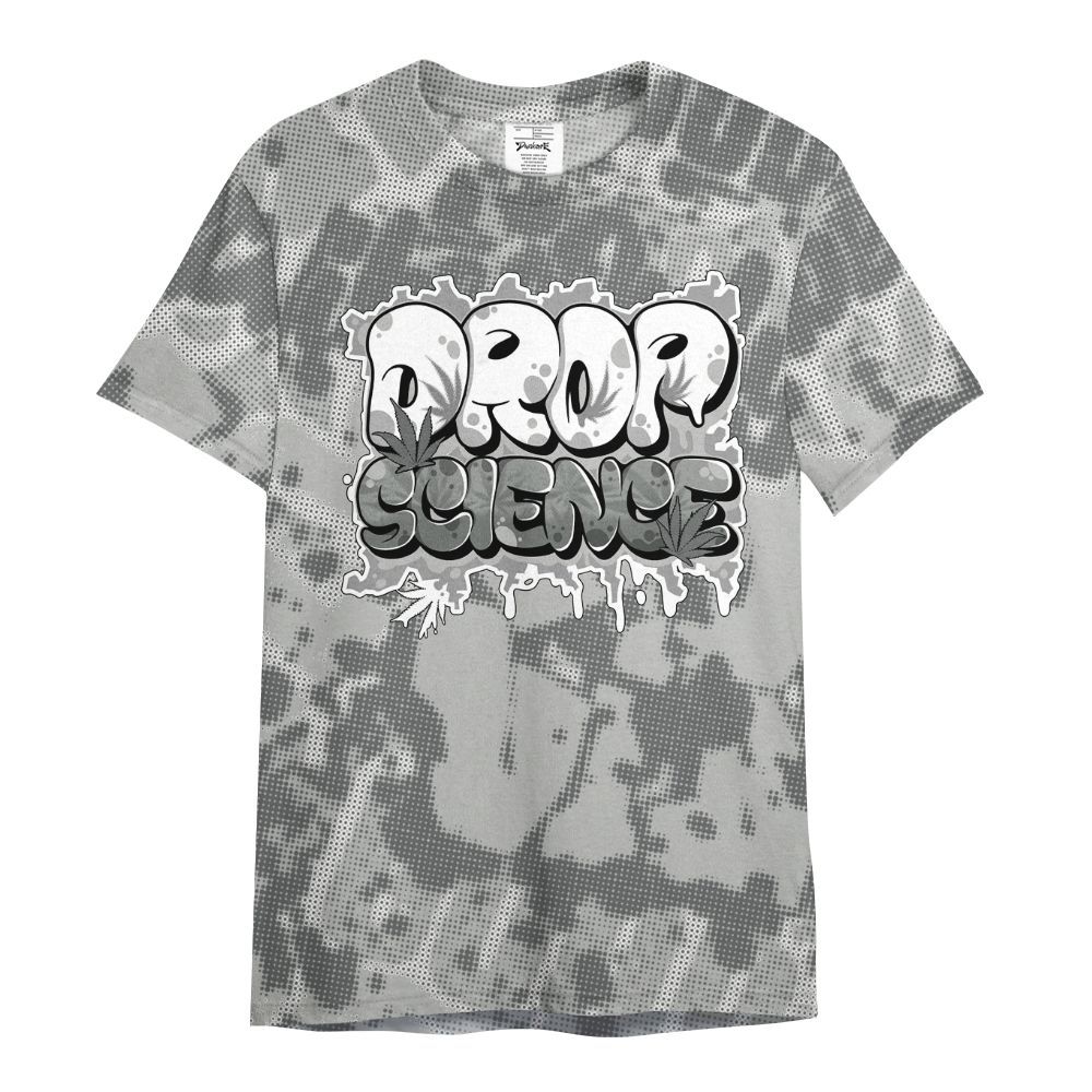 Shirt To Match Paris Cement Grey 4s - Drop Science Street All Over Print