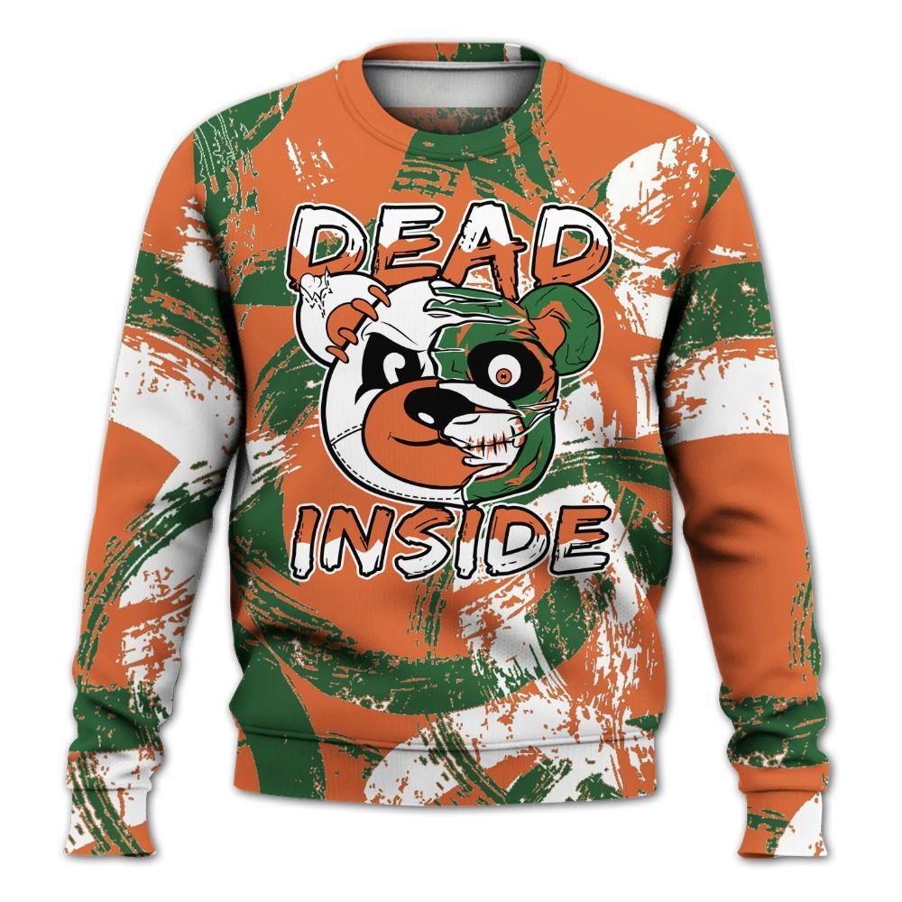 Sweatshirt To Match Low Miami 5s - Lifeless Bear Circle Slpash All Over Print