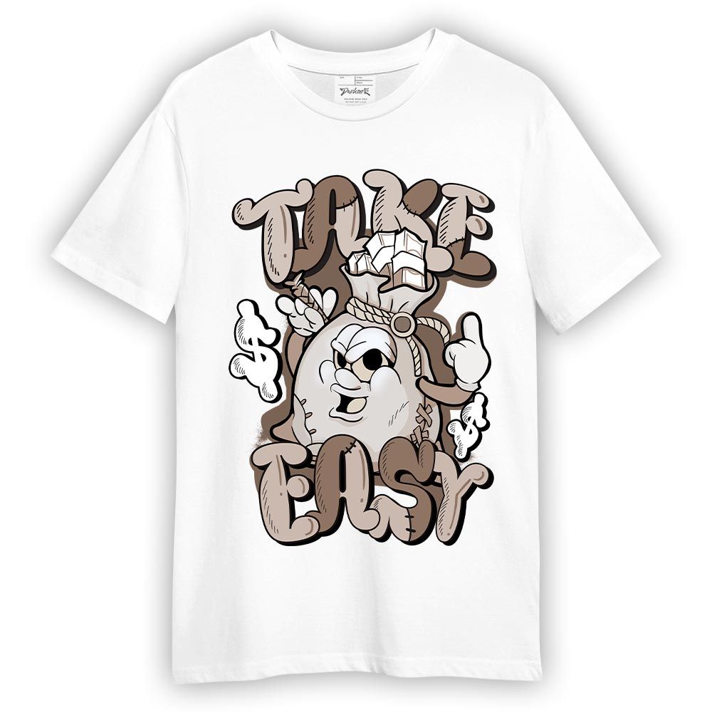 Shirt To Match T-shirt Take Easy, 1 High Og Latte T-shirt To Match Sneaker 2404 PAT