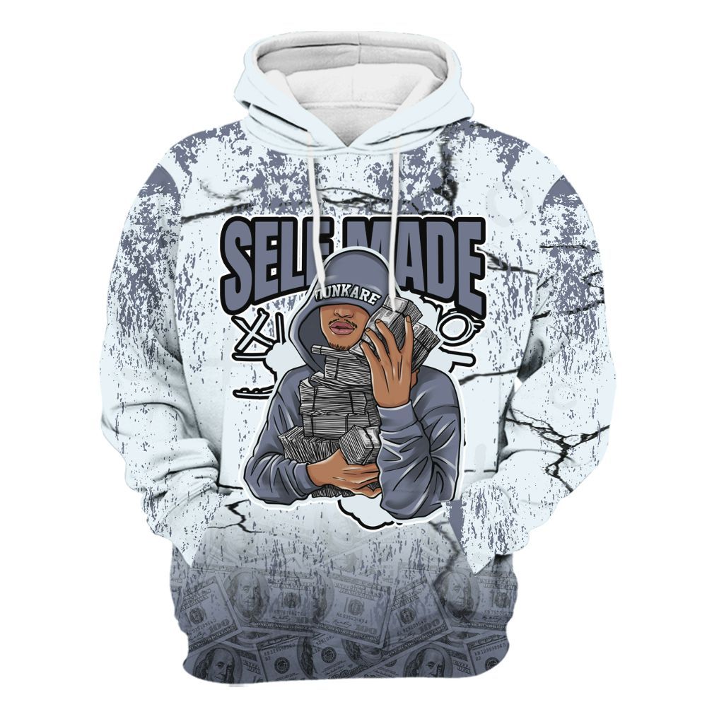 Hoodie To Match Air Foamposite Jin Kazama - Selfmade Unique Grunge All Over Print