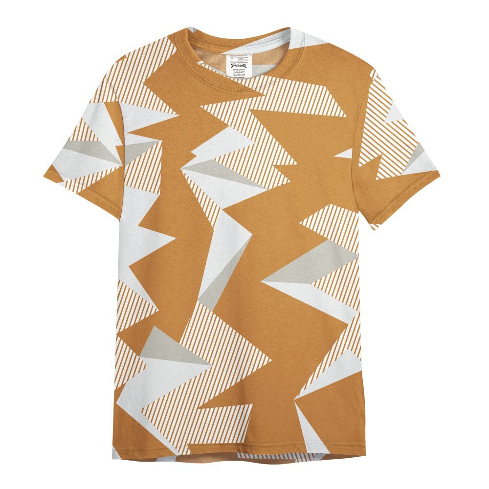 Shirt To Match Dunk Low Nature Wheat Suede - Geometric Camouflage Pattern All Over Print