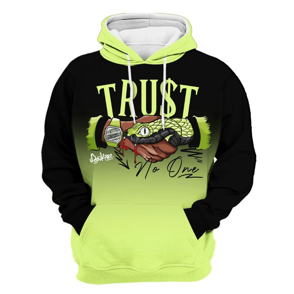 Hoodie To Match Air Max SNDR Volt - Snake Trust No One Drip All Over Print