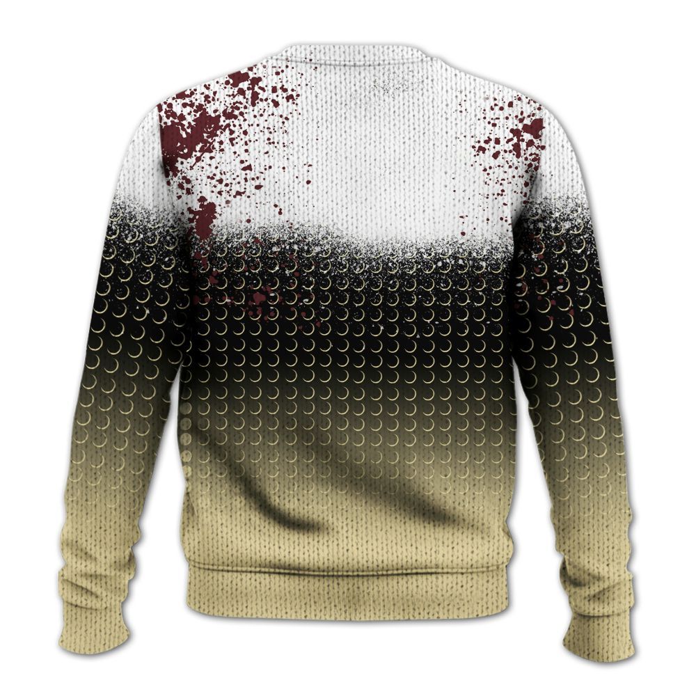 Knitted Sweater To Match Women Phantom 12s - Halftone Time Is Money