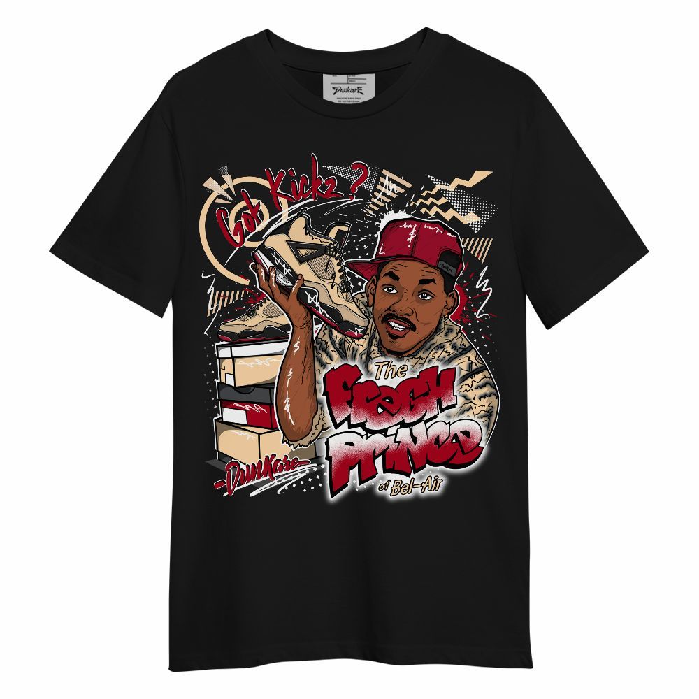 Shirt To Match Retro Pizza GS 4s - Fresh Sneaker 90s Graphic