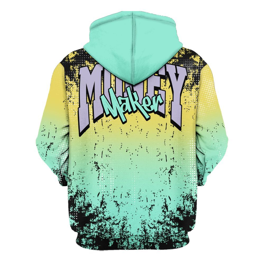 Hoodie To Match Dunk Low Easter 2026 - Move In Silence Money Street Retro All Over Print