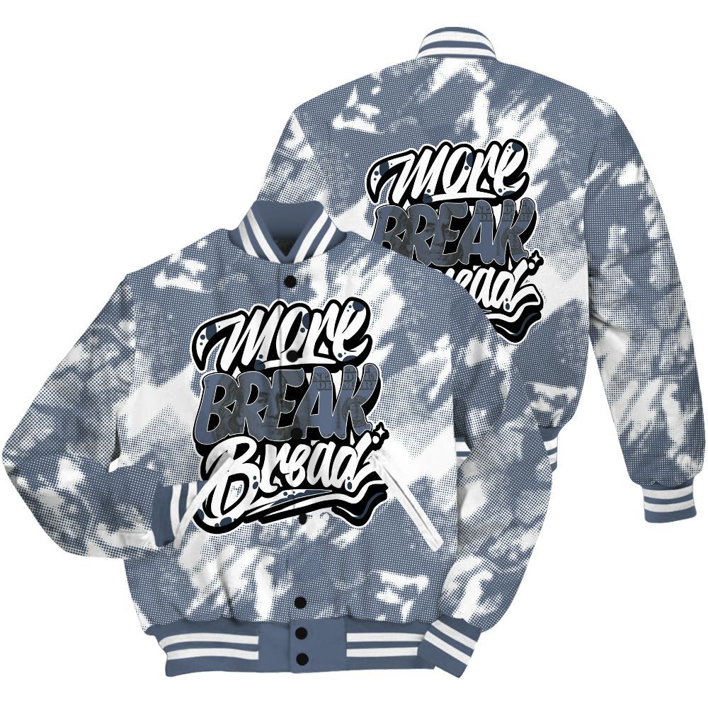 Varsity Jacket To Match Low Diffused Blue 11s Shirt - More Break Shirt Unisex Oufit All Over Print