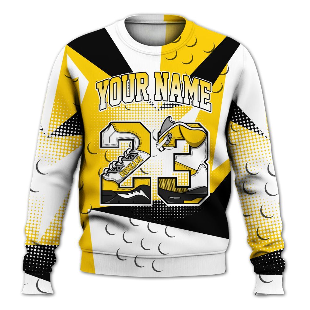 Sweatshirt To Match Corteiz Air Max 95 Tour Yellow - Poly Custom Name Number 23 5s All Over Print