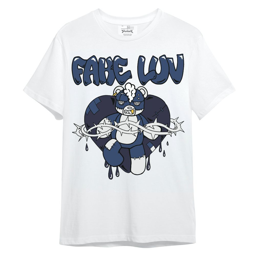 Shirt To Match Low 85 Metallic Blue 1s - False Romance Hugz Unisex Shirt