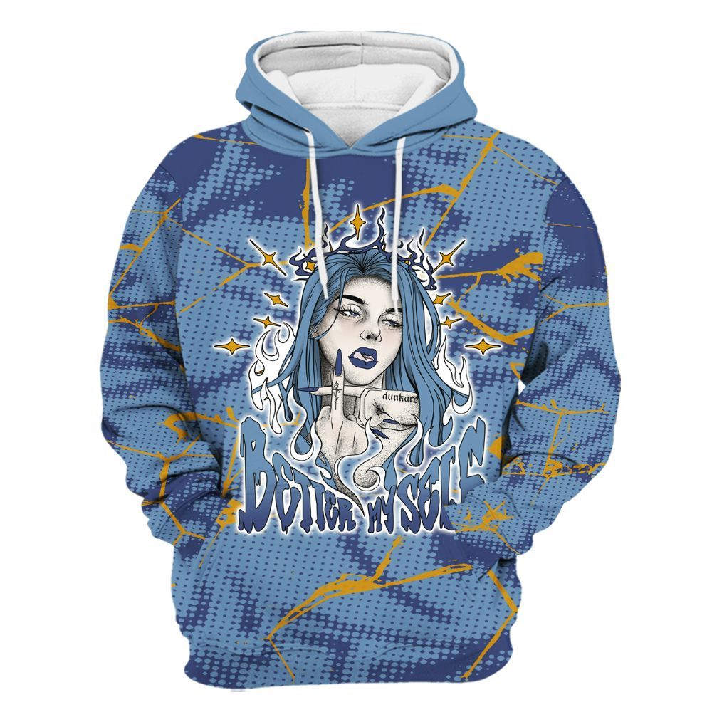 Hoodie To Match High OG First In Flight 1s - My-Self Crack Unique All Over Print