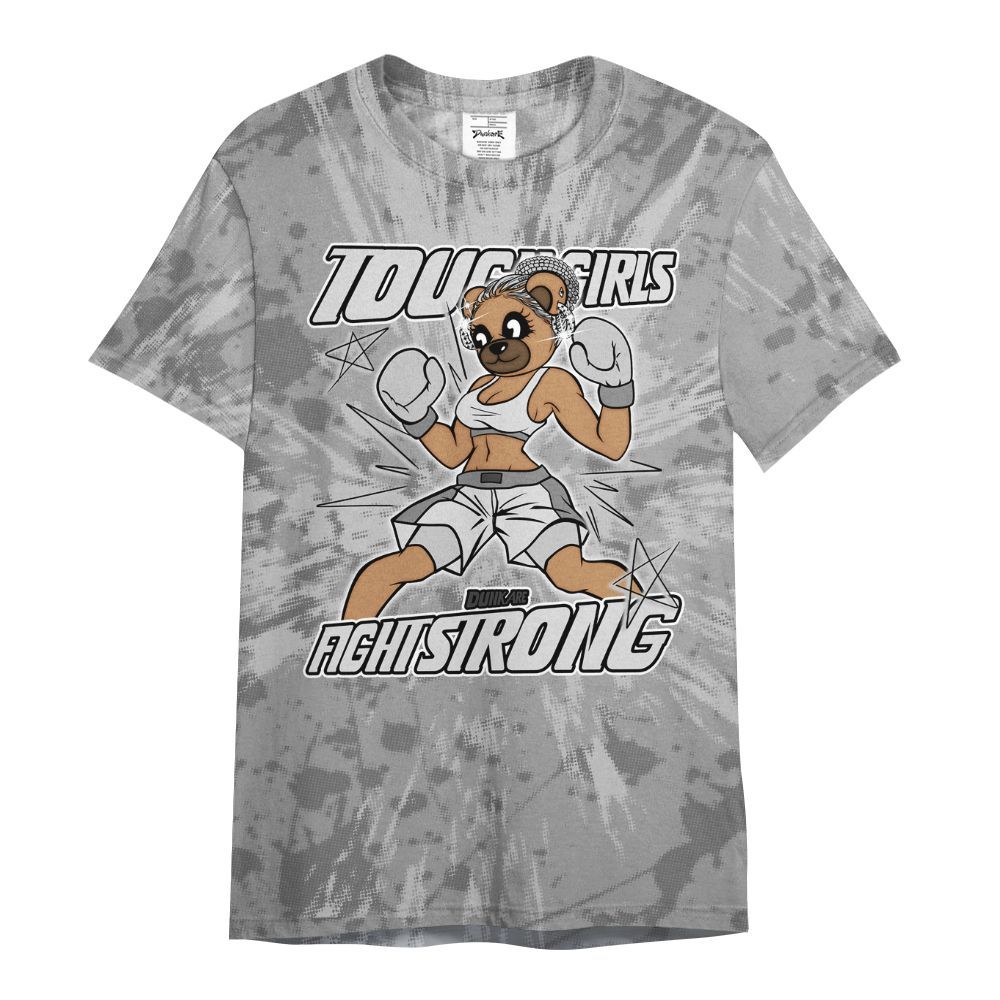 Shirt To Match Black Wolf Grey 12s - Gritty Girls Bear Luxury All Over Print