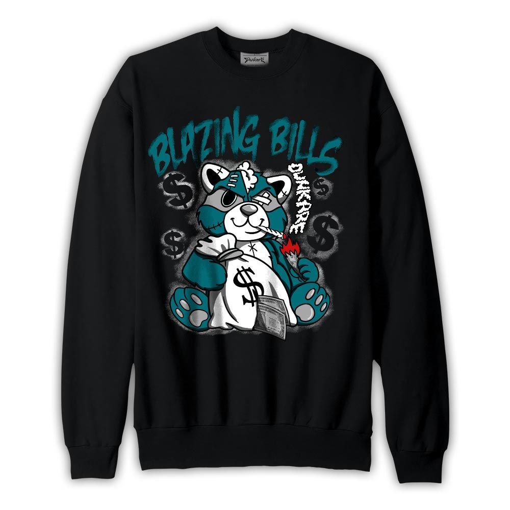 Sweatshirt To match Sweatshirt Blazing Bills Raccoon, Oxidized Green 4s Sweatshirt To Match Sneaker 1704 DNY