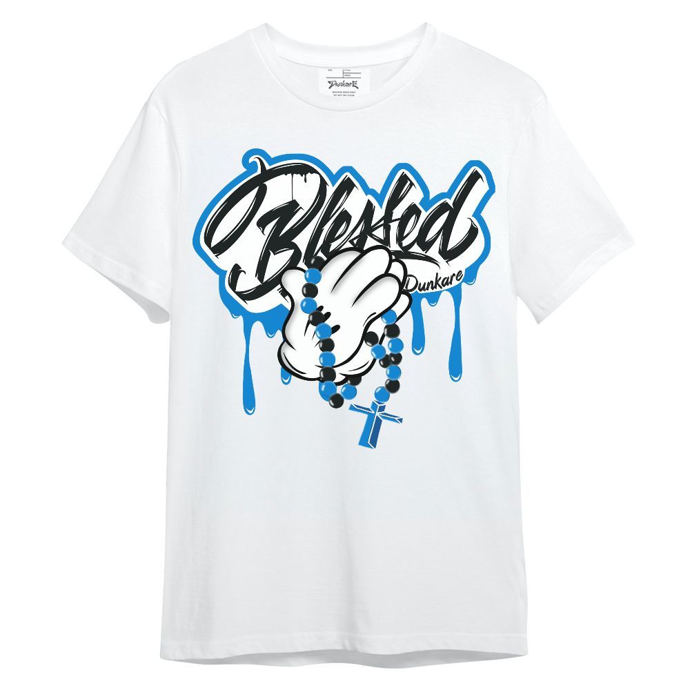 Shirt To Match High OG FragmentxULA White Black 1s - God Blessed Drip Graphic