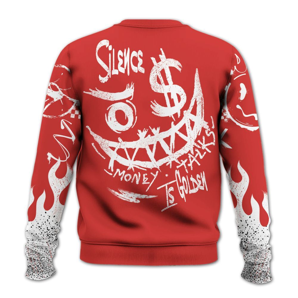 Sweatshirt To Match Scoot Zeros ODD City - Mouth Burning Street Style All Over Print