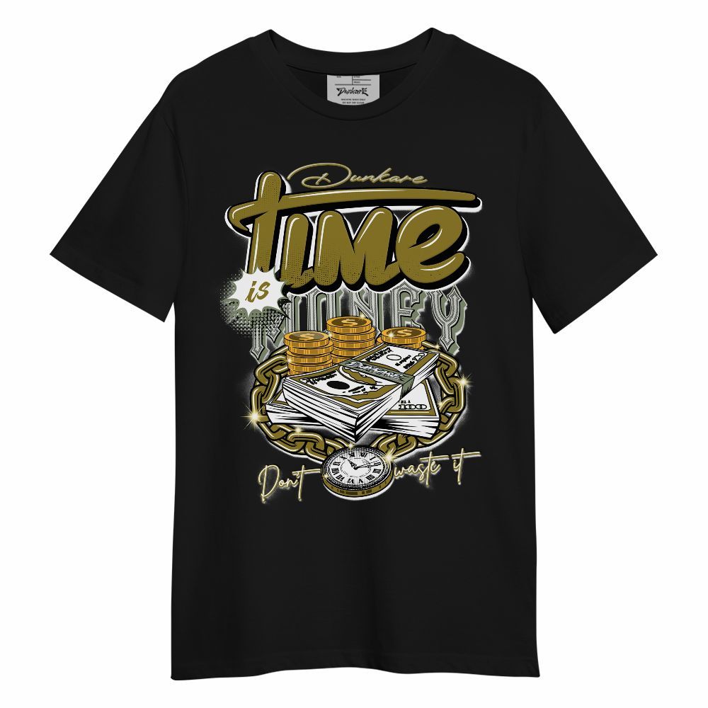 Shirt To Match Air Flightposite Metallic Gold Time Is Money Unisex Shirt